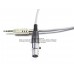 Cable Mini XLR hembra mono balanceado a plug 3.5 mm (TRS) stereo no balanceado 30 cm 